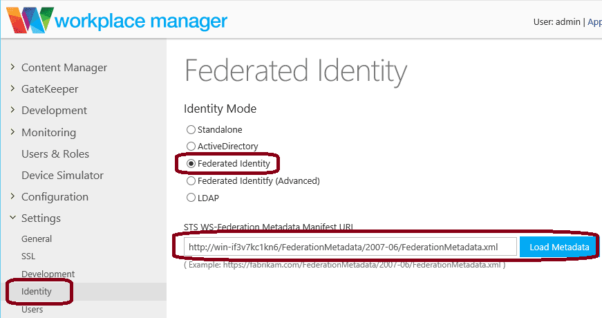 Set up Authentication in AWM